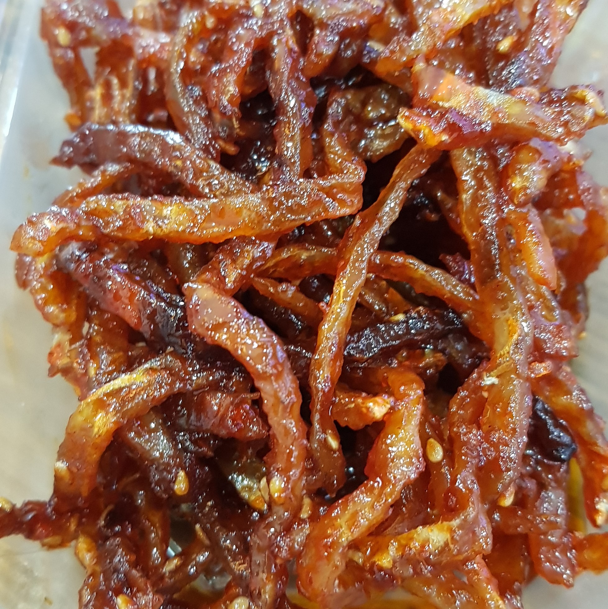 쥐포채볶음